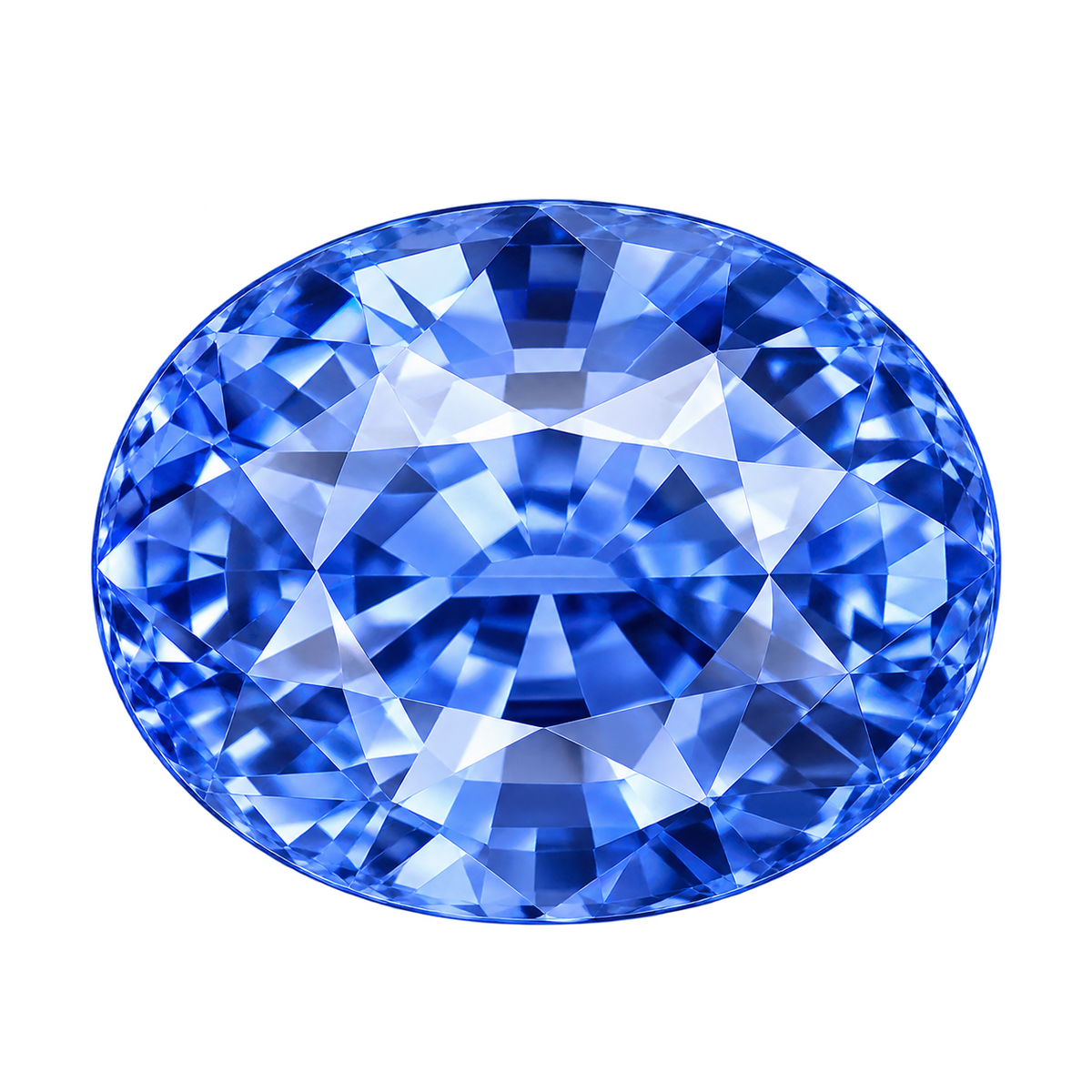 Natural Bangkok Blue Sapphire (Neelam) Gemstone