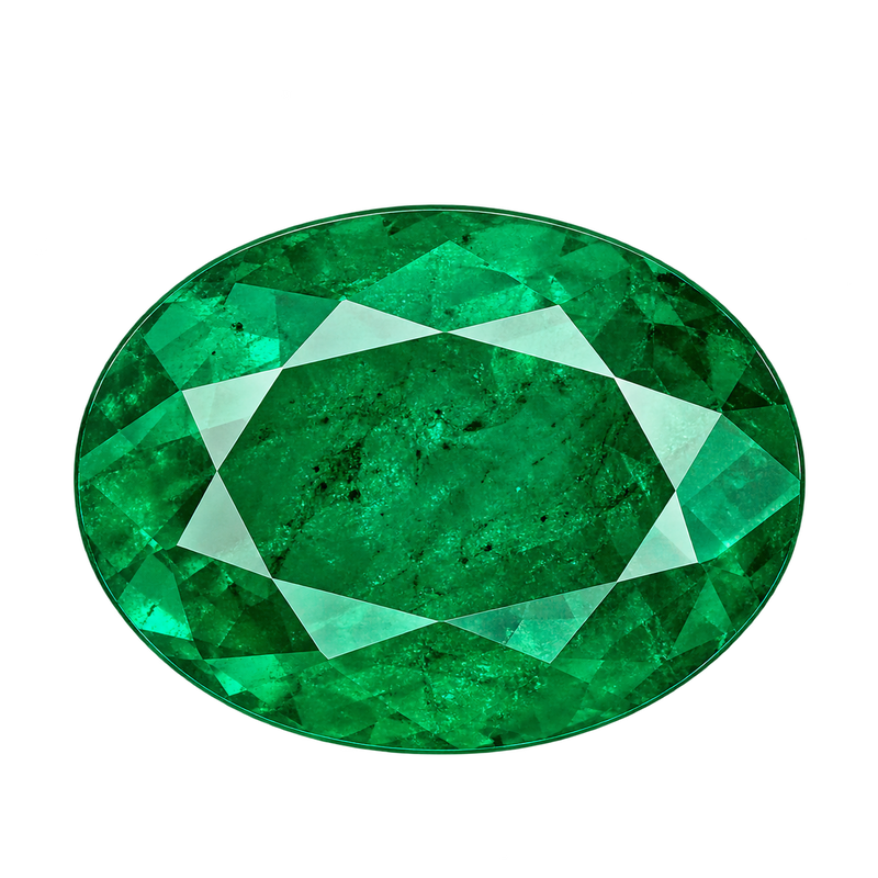 Natural Green Emerald (Panna) Gemstone