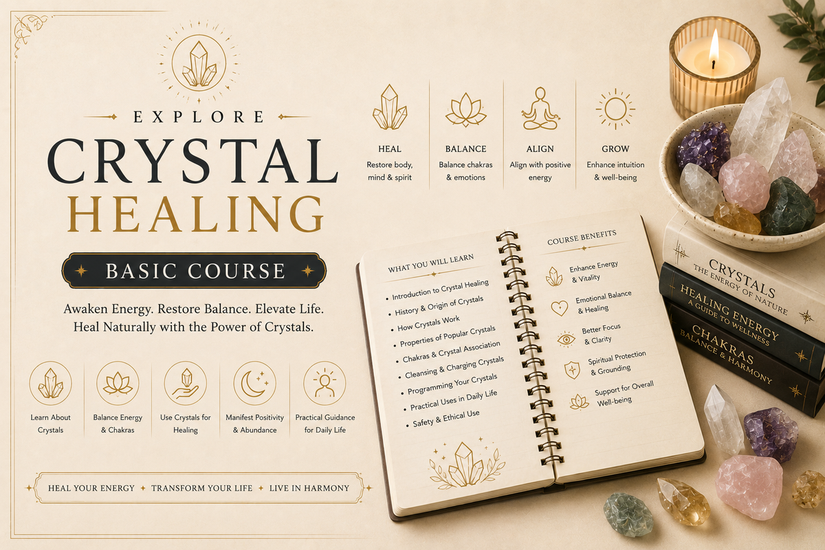 Professional Crystal Healing Course