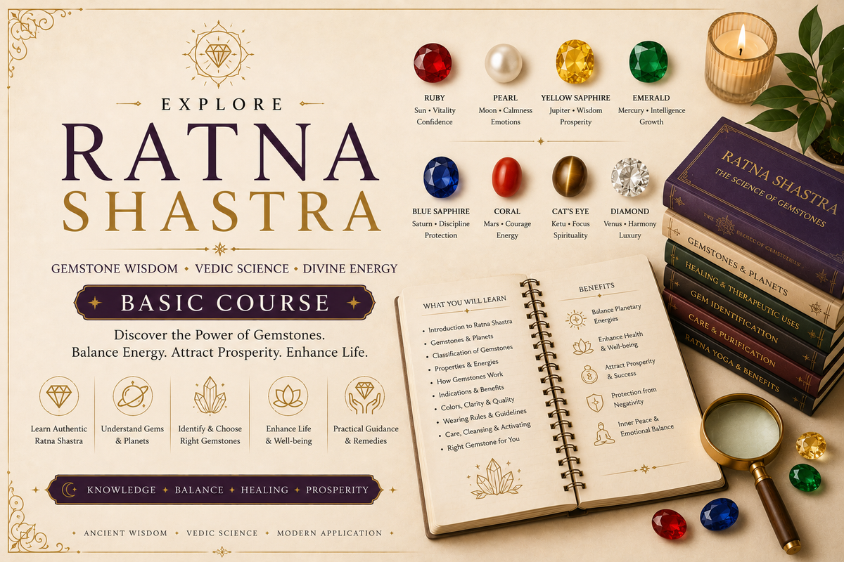 Professional Gemstone(Ratna Shastra) Course