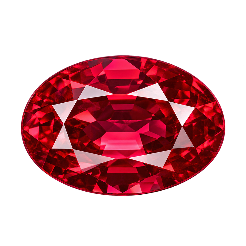 Natural Mozambique Ruby (Manik) Gemstone