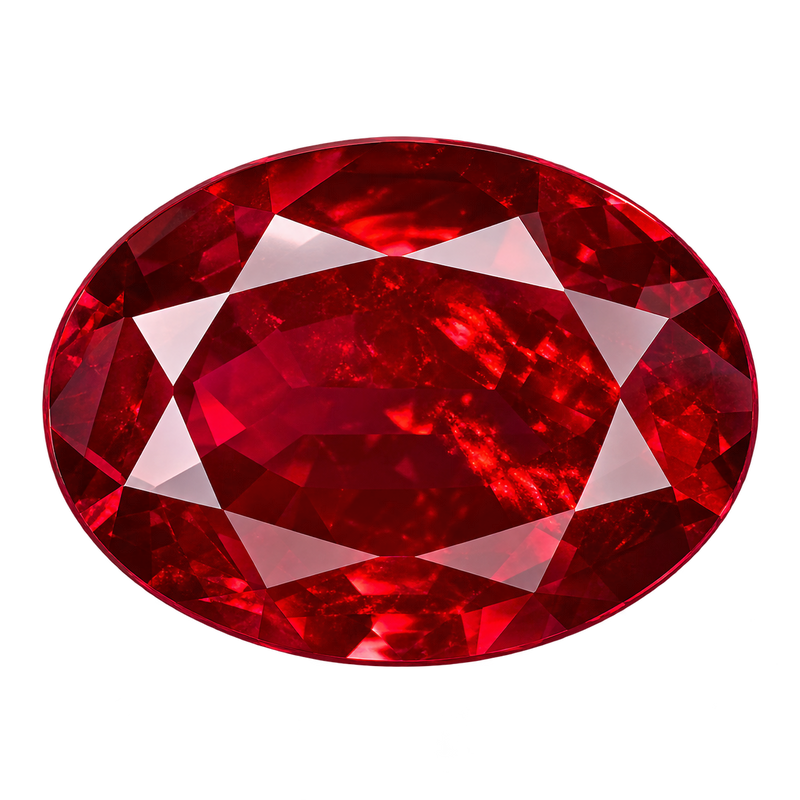Natural Bangkok Ruby (Manik) Gemstone